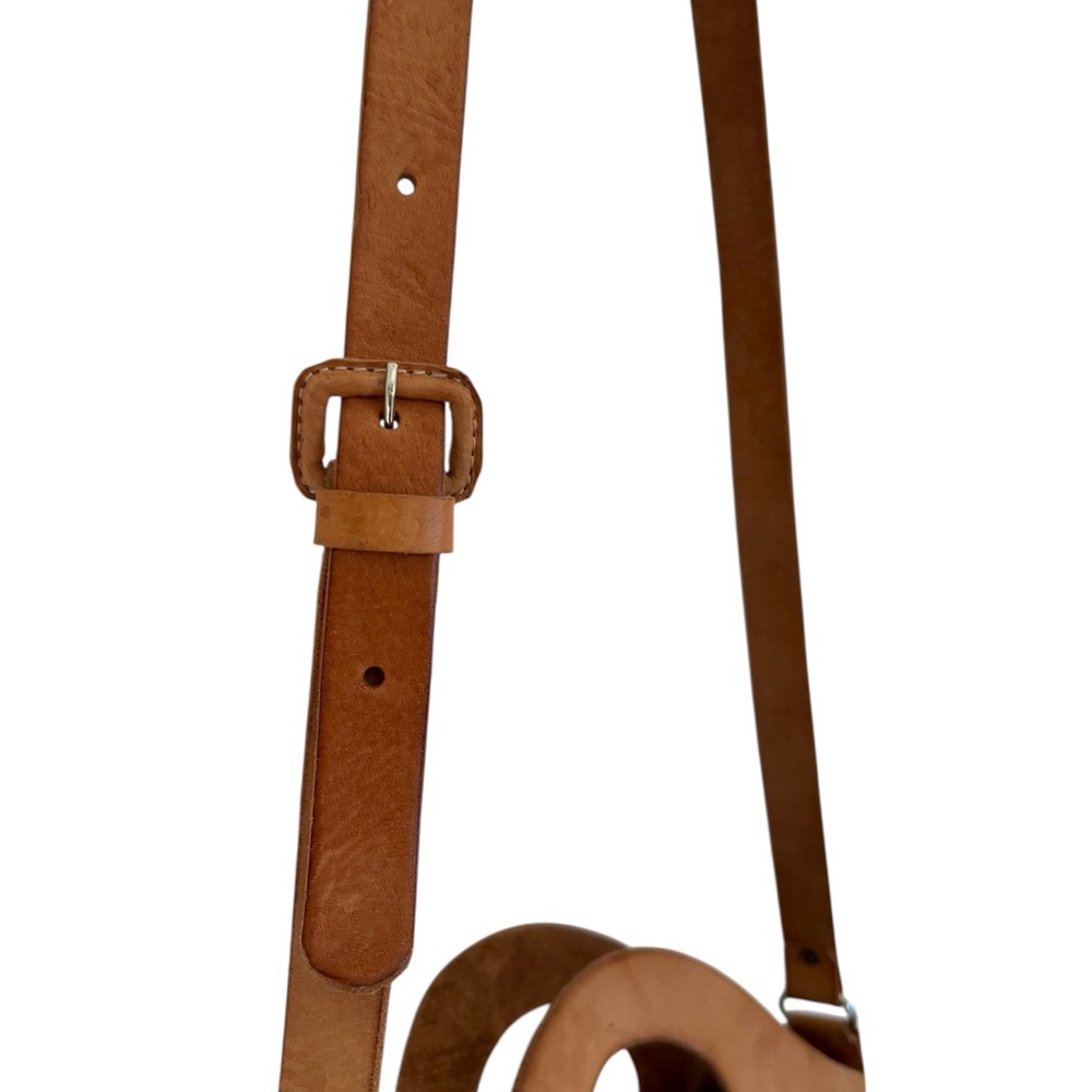 Elegant Leather Handbag Handmade in Mexico - Picture 4 of 6